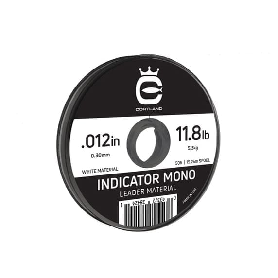 Indicator Mono Leader Material - White