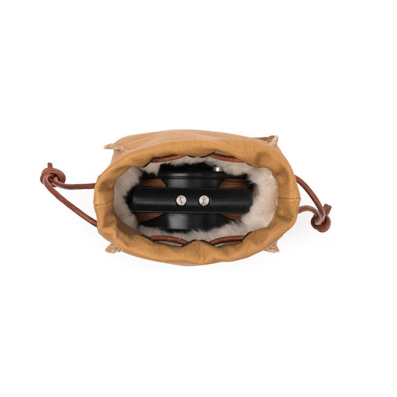 Large Leather Reel Bag