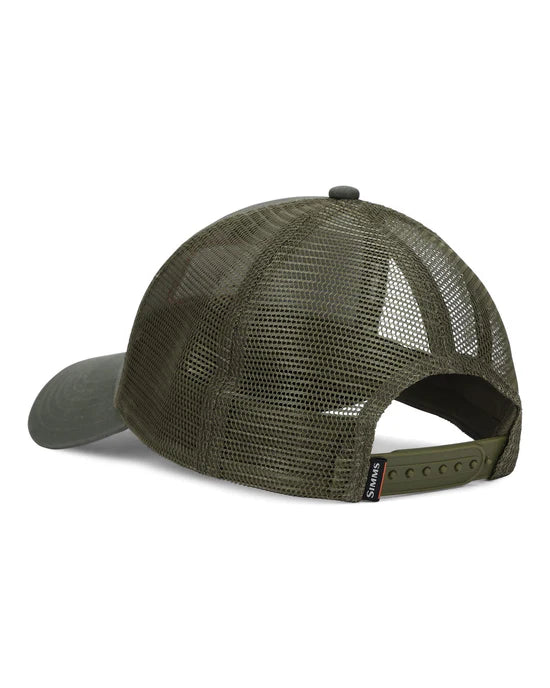 Trout Icon Trucker Cap - Smokey Olive