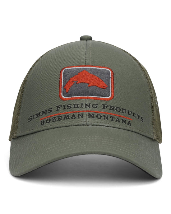 Trout Icon Trucker Cap - Smokey Olive