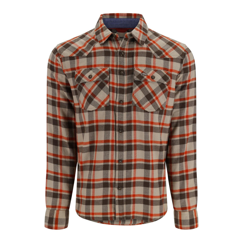 Chemise pour Homme Santee Flannel - Stone Shadow Box Plaid