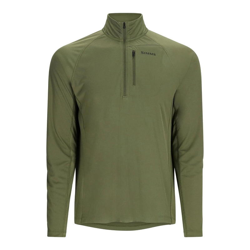 M's Challenger Solarflex - Half Zip - Dark Clover