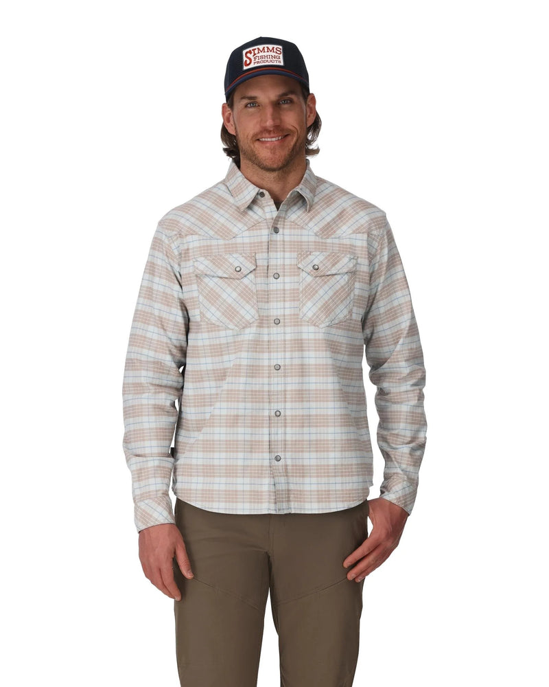 M's Brackett  Flannel - Drummond Plaid Stone