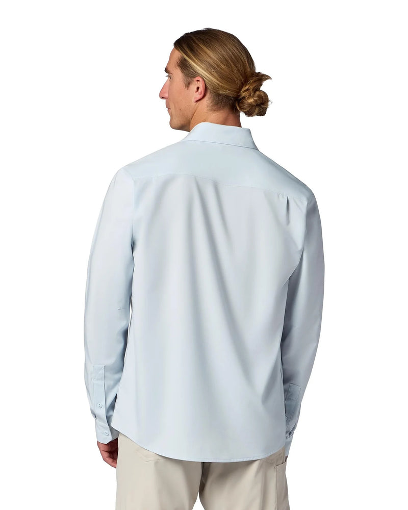 Chemise Launch pour Hommes - Bimini Blue Heather