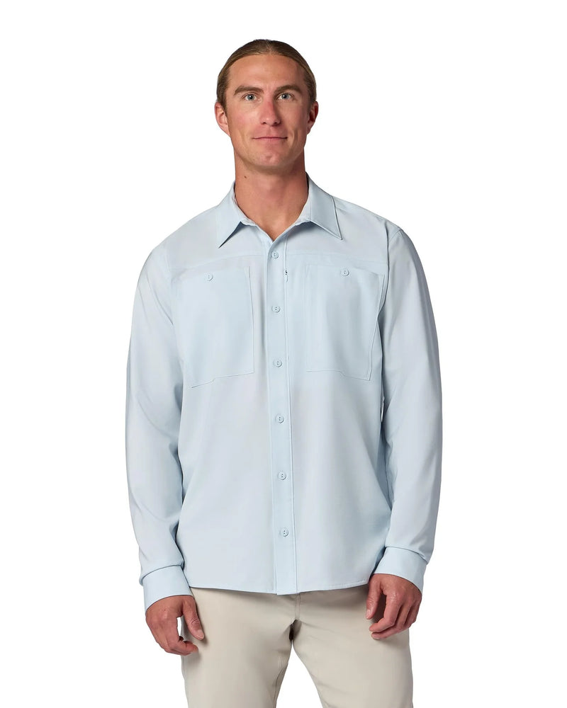 Chemise Launch pour Hommes - Bimini Blue Heather