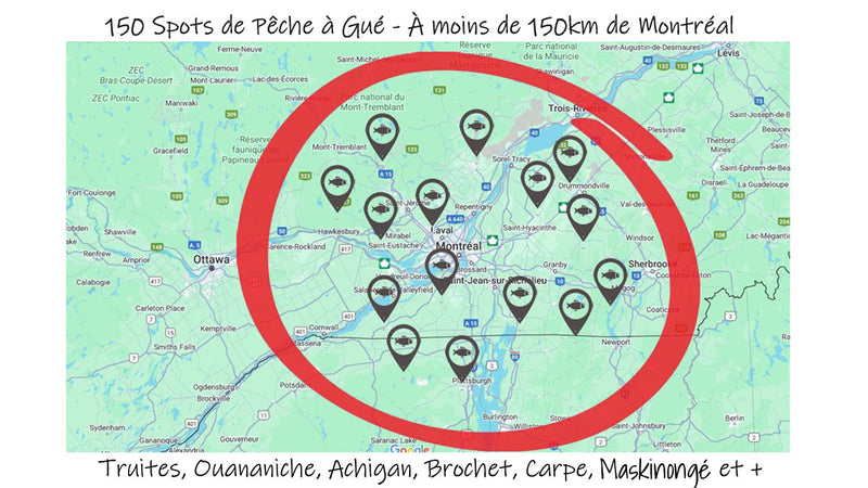 150 Spots de Pêche à la Mouche 2.0 - 21 Janvier 2027