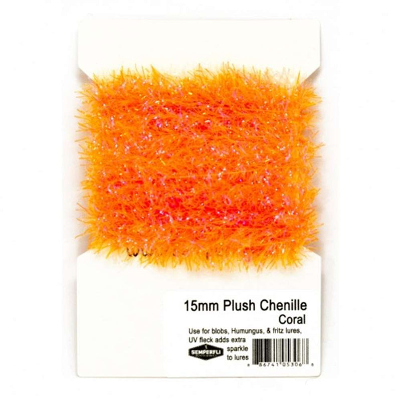 Plush Translucent Chenille - 15mm