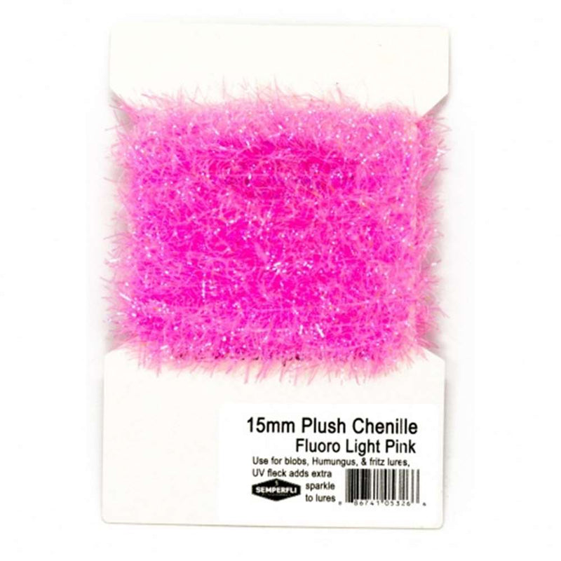 Plush Translucent Chenille - 15mm
