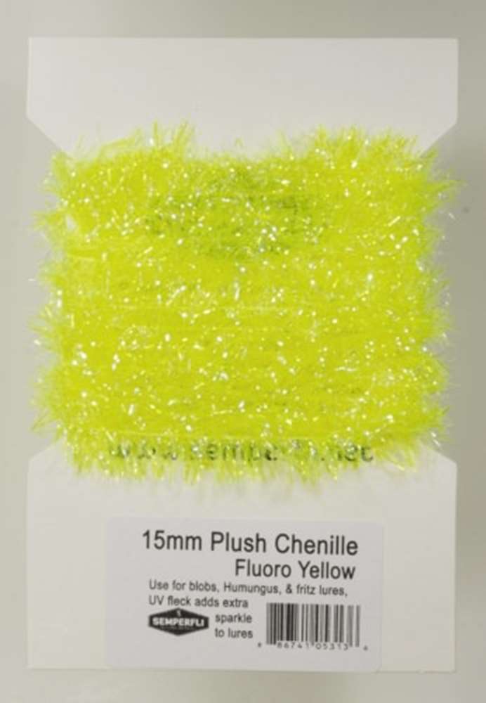 Plush Translucent Chenille - 15mm