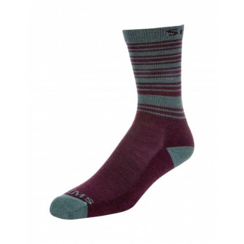 Wm's Merino Lightweight Hiker Sock - Garnet