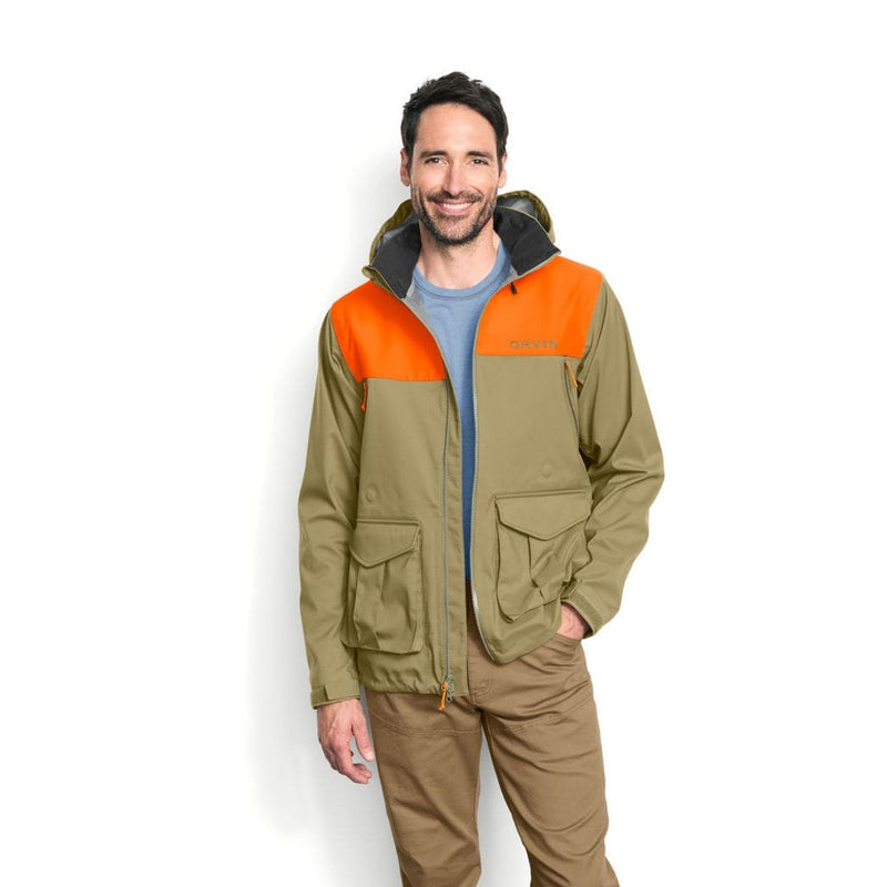 M's Toughshell Upland Jacket - Olive/Blaze Orange