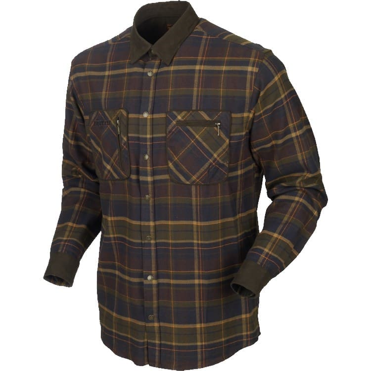 M's Pajala Shirt - Mellow Brown Check