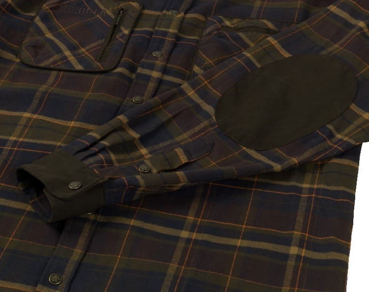 M's Pajala Shirt - Mellow Brown Check
