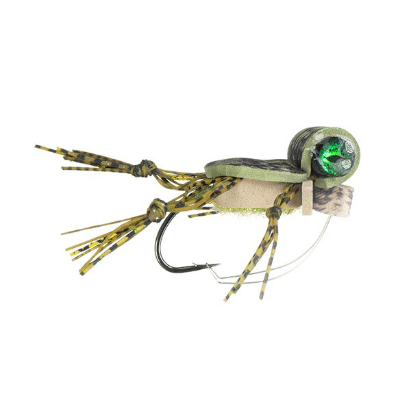 CJ's Freaky Frog - Olive & Tan