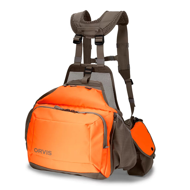 Pro Upland Hunting Strap Vest - Blaze Armadillo - L/XL