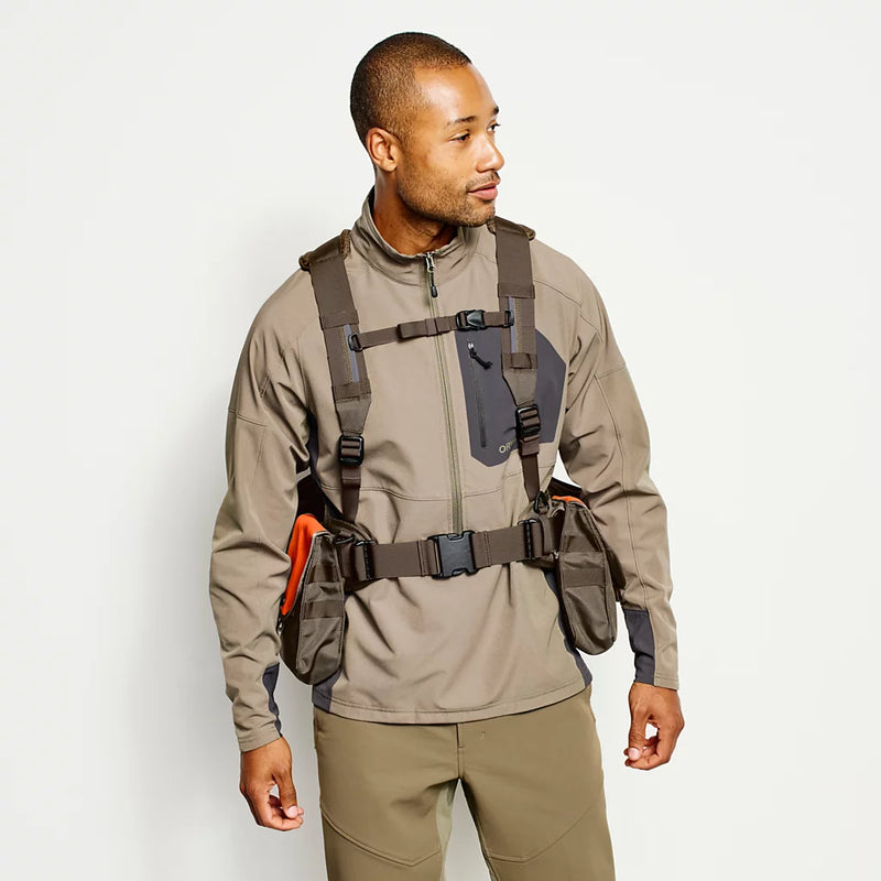 Pro Upland Hunting Strap Vest - Blaze Armadillo - L/XL