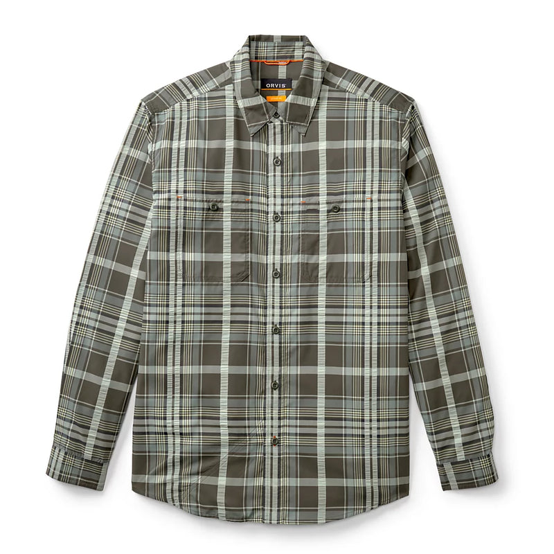 M's Angler Workshirt - Rosemary/Limeade Plaid