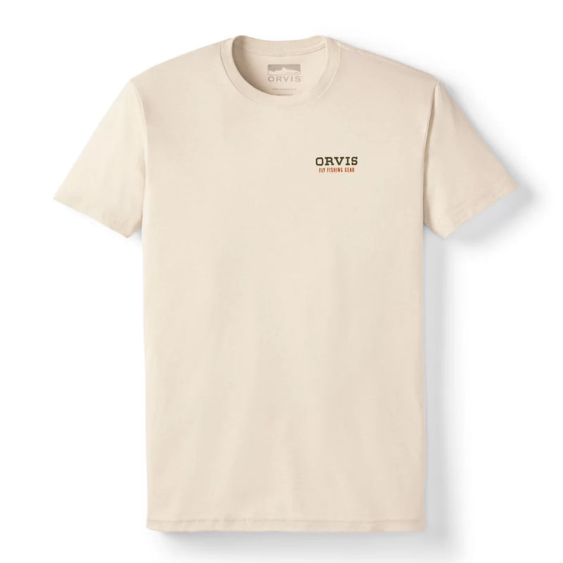 M's Trout Sketch T-Shirt - Snow