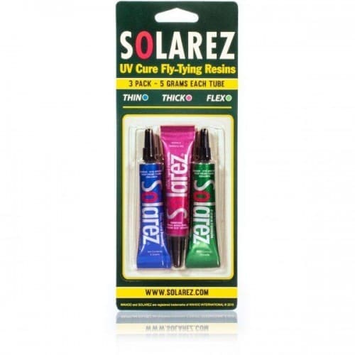 Solarez Uv Fly Tie  - 3 Pack
