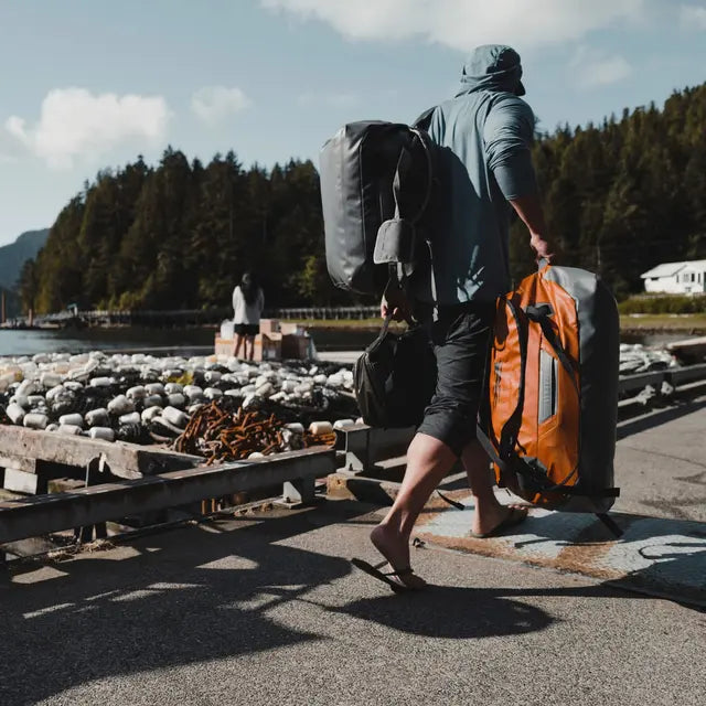 Drifter Duffel - Gravel Blue - 110L