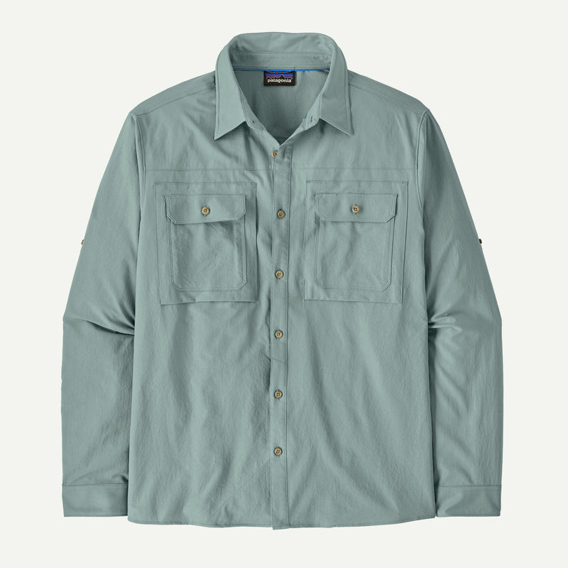 M's Self-Guided Sun Shirt - Blue Sage