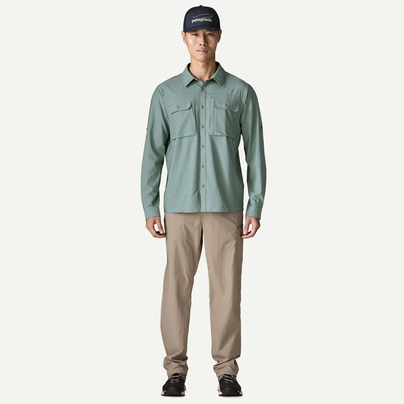 M's Self-Guided Sun Shirt - Caper Green