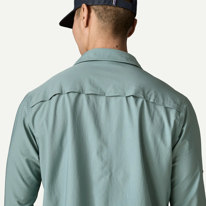 M's Self-Guided Sun Shirt - Blue Sage