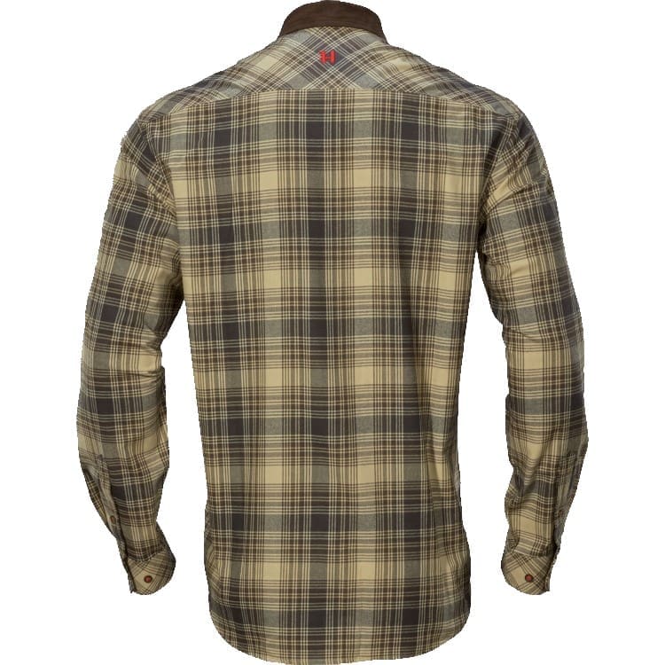 M's Driven Hunt Flannel Shirt - Light Teak Check
