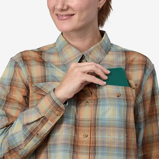 Wm's Sun Stretch Shirt - Pumice