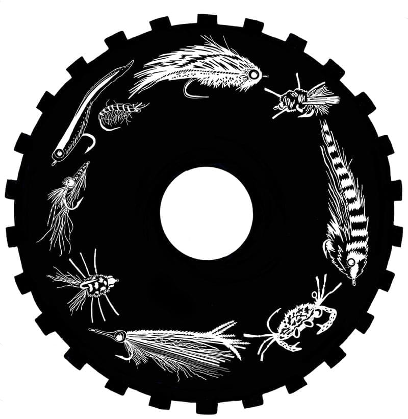 Moulinet Rove 9/11 - Bleu profond + Sel de sous-bois