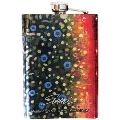 Hip Flask - Sundell's Brook Trout Skin
