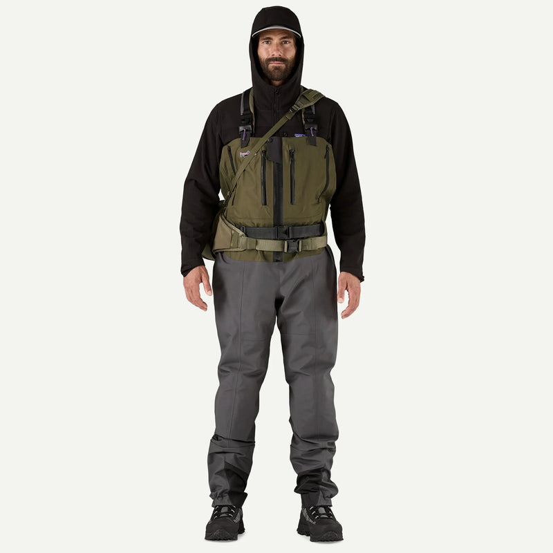 M's Swiftcurrent Expedition Zip Waders - Basin Green