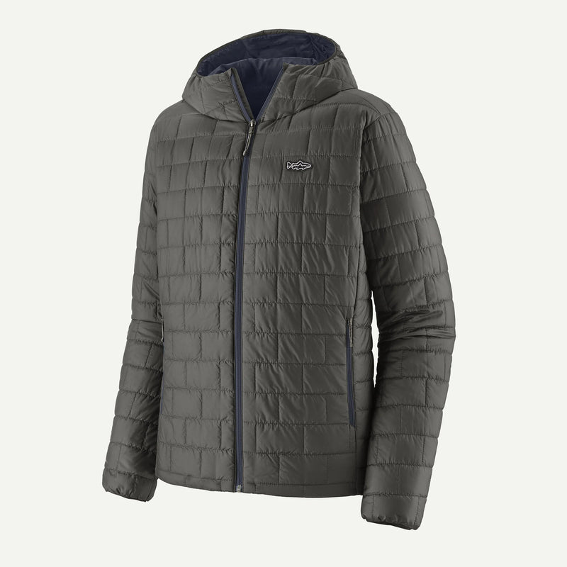 M's Nano Puff Fitz Roy Trout Hoody - Forge Grey
