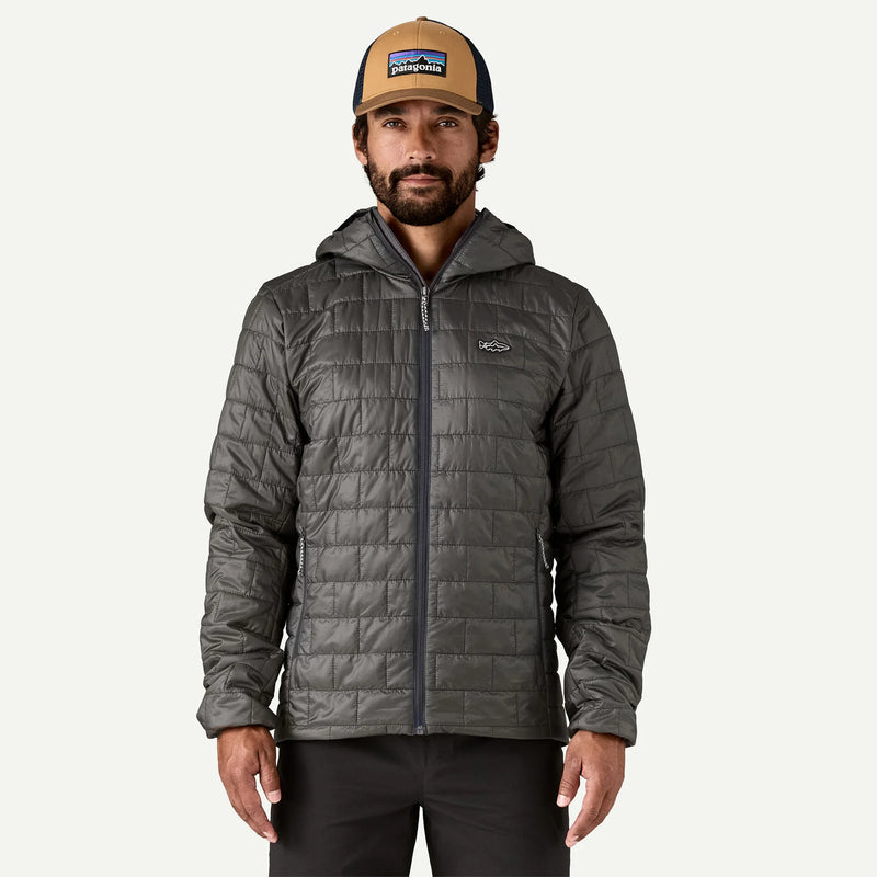 M's Nano Puff Fitz Roy Trout Hoody - Forge Grey