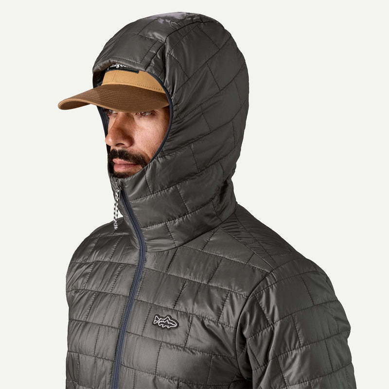 M's Nano Puff Fitz Roy Trout Hoody - Forge Grey