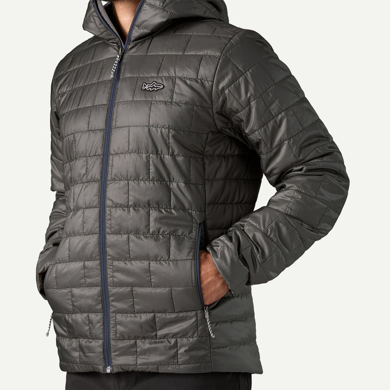 M's Nano Puff Fitz Roy Trout Hoody - Forge Grey