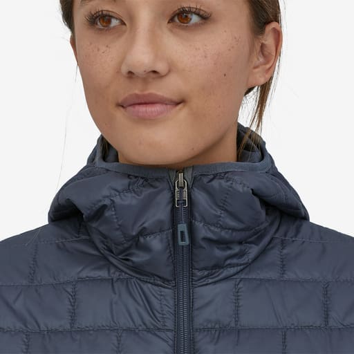 Wm's Nano Puff Fitz Roy Trout Hoody - Obsidian Plum