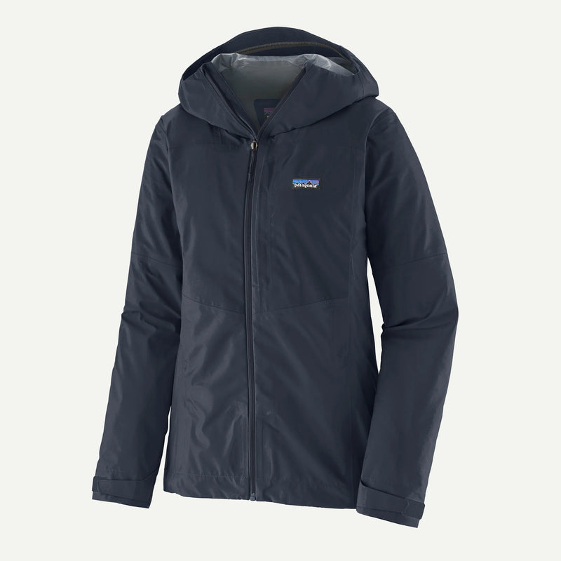 Wm's Boulder Fork Rain Jacket - Smolder Blue