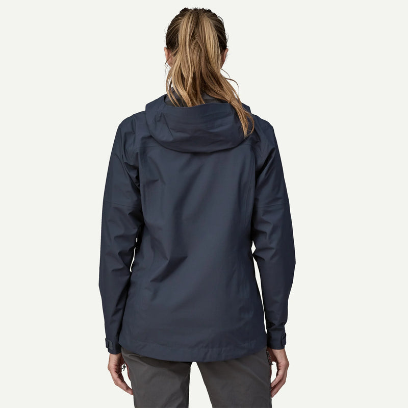 Wm's Boulder Fork Rain Jacket - Smolder Blue