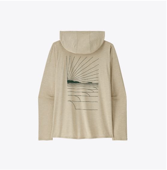 Wm's Cap Cool Daily Graphic Hoody - WR Pumice