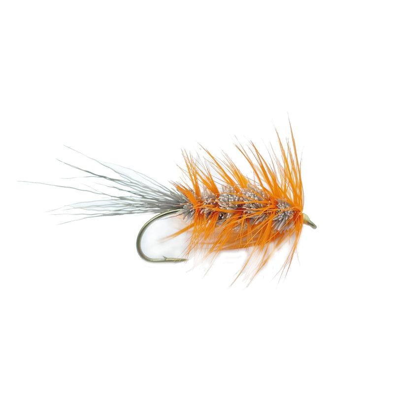 Brown/Orange Hackle Carter Bug