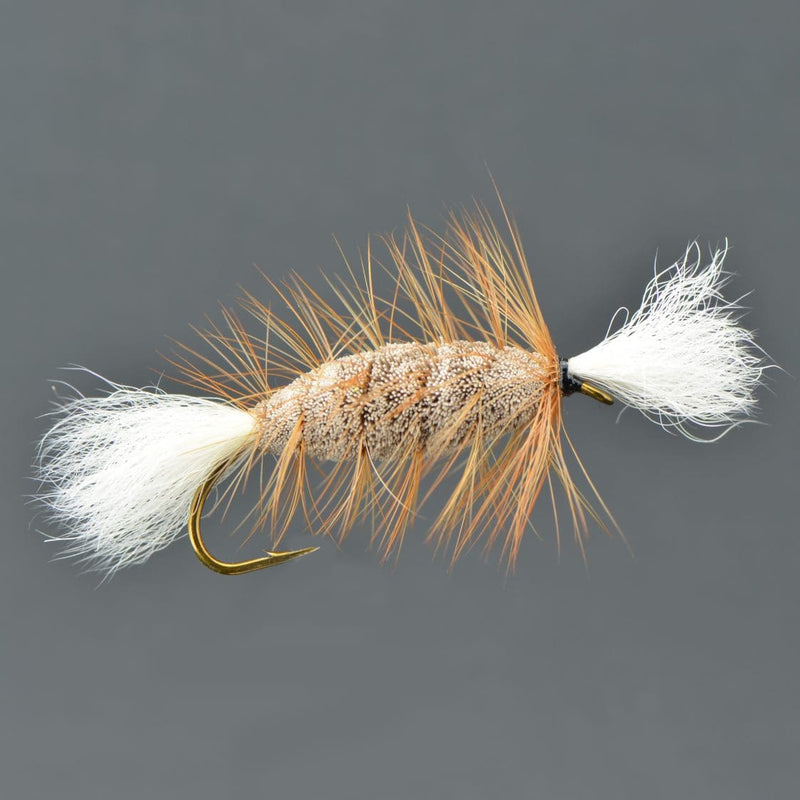 Grey Cigar Bomber - Brown Hackle