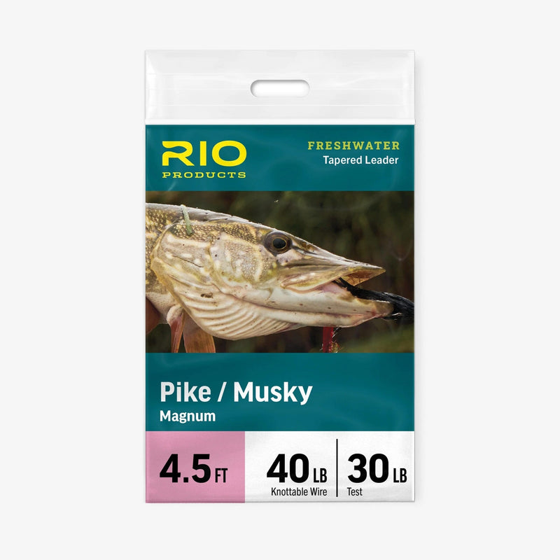 Pike/Musky Magnum Leader 4.5ft - 40lb