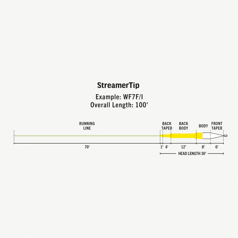 Premier Streamer Tip Fly Line - 10'/Int