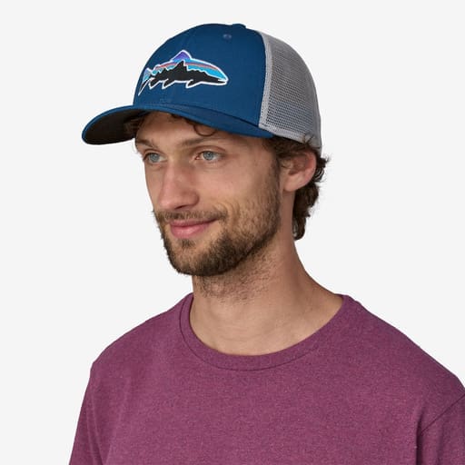 Fitz Roy Trout Trucker Hat - Wetland Blue
