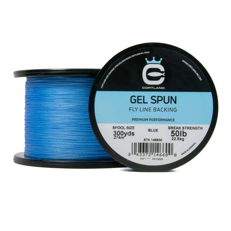 Fly Line Backing - Blue Gel Spun