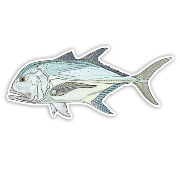 Giant Trevally (GT) Sticker