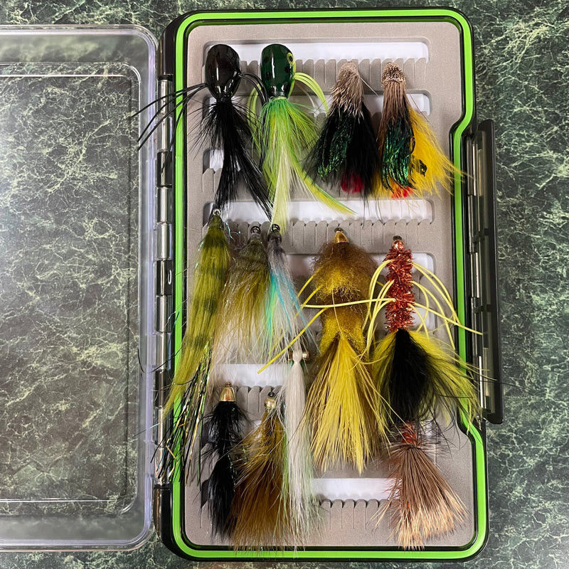 Bass Flies - Flies/Box Combo