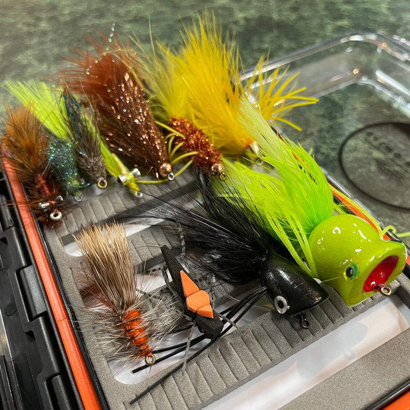 Bass Flies - Flies/Box Combo