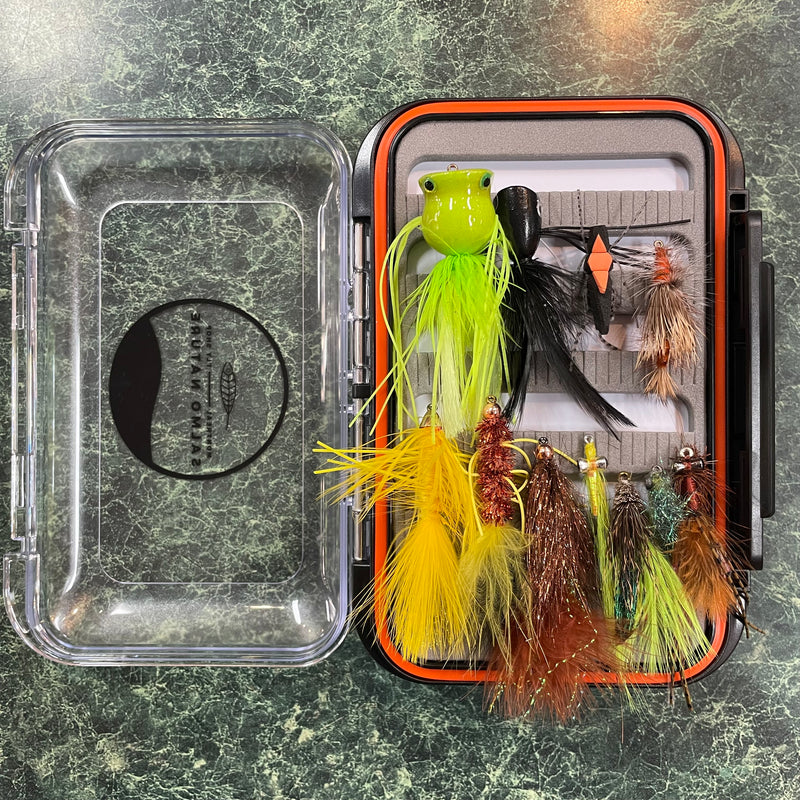Bass Flies - Flies/Box Combo